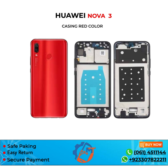 NOVA 3 CASING HUAWEI RED