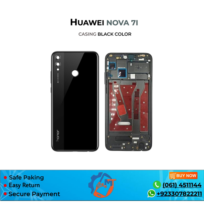 NOVA 7I BLACK BACK COVER
