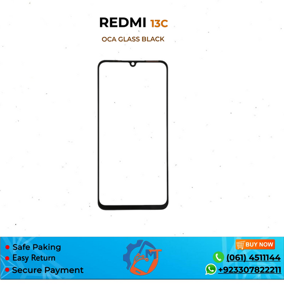 REDMI 13C OCA GLASS MI