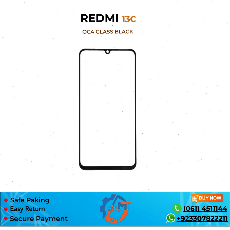 REDMI 13C OCA GLASS MI