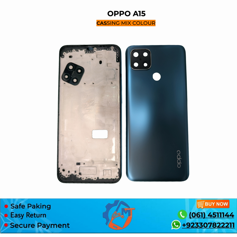 A15/A15S CASING OPPO BLUE