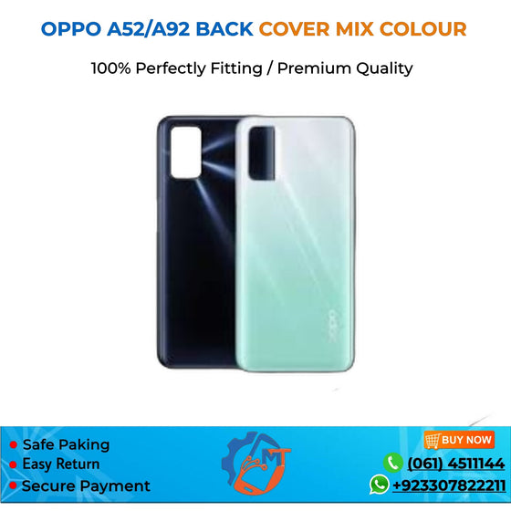 A52/A92 BACK COVER BLACK