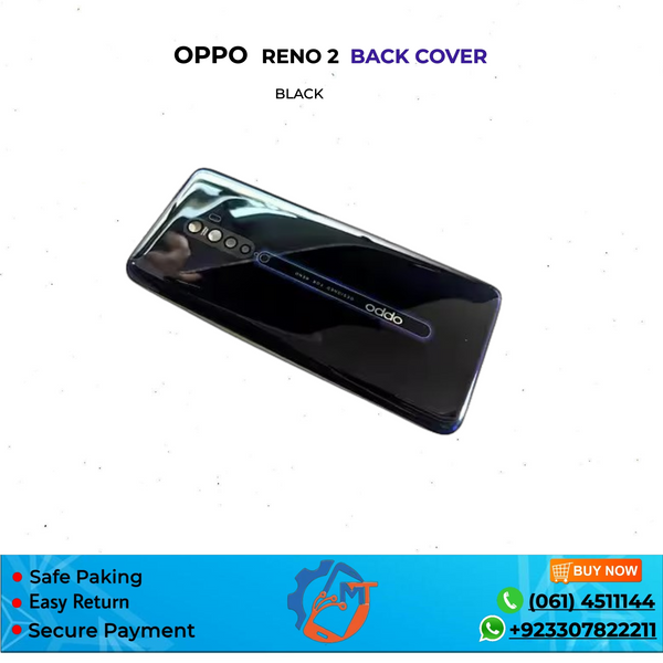 RENO 2 BACK COVER BLACK