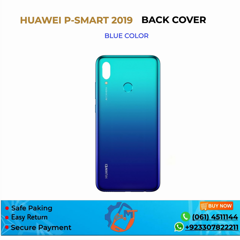 P-SMART 2019 BACK COVER BLUE