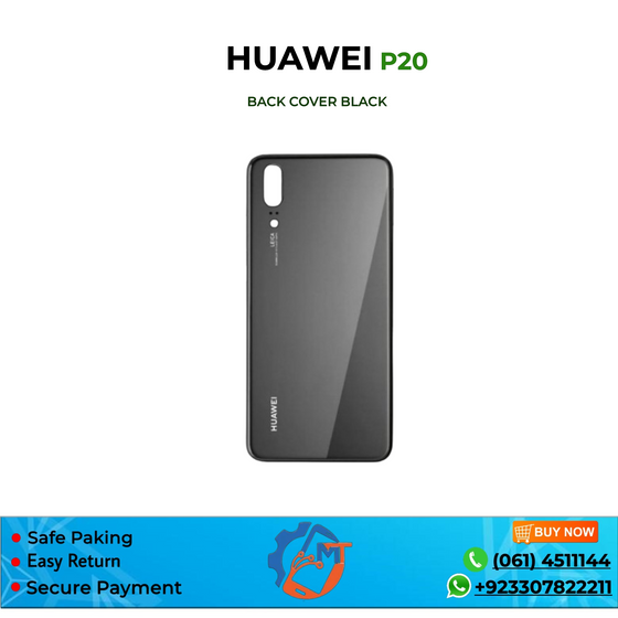 P20 BACK COVER BLACK
