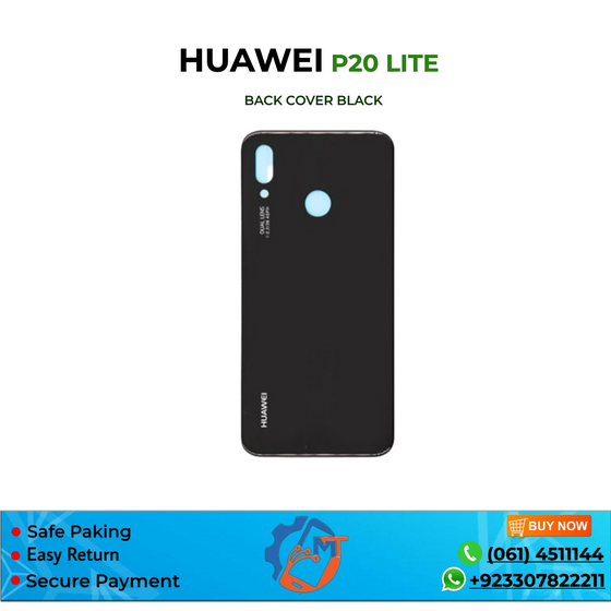 P20 LITE BACK COVER BLACK