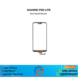P20 LITE OCA TOUCH HUAWEI BLACK