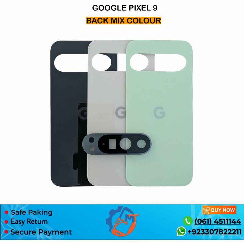 PIXEL 9 COMPLETE BACK COVER MIX COLOUR