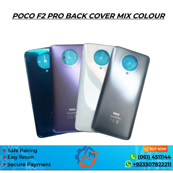 POCO F2 PRO BACK COVER MIX COLOUR