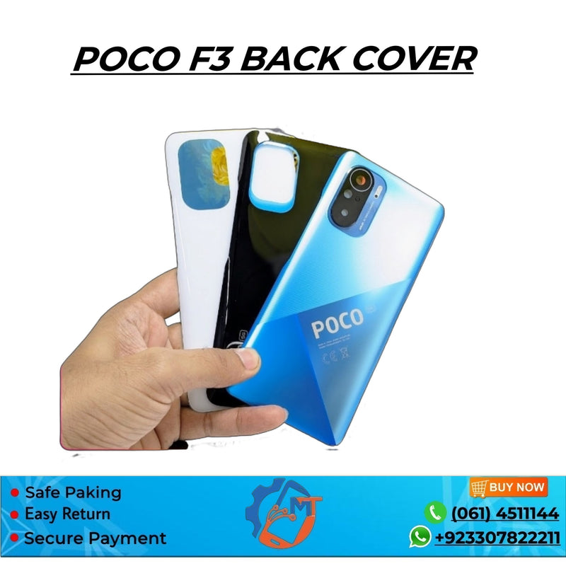 POCO F3 BACK COVER MIX COLOUR