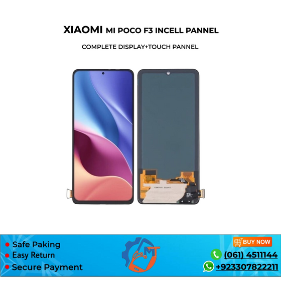 POCO F3 PANNEL INCELL BLACK