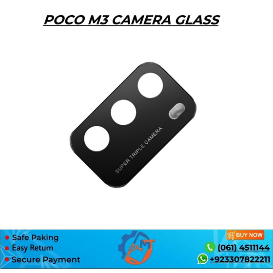 POCO M3 CAMERA GLASS