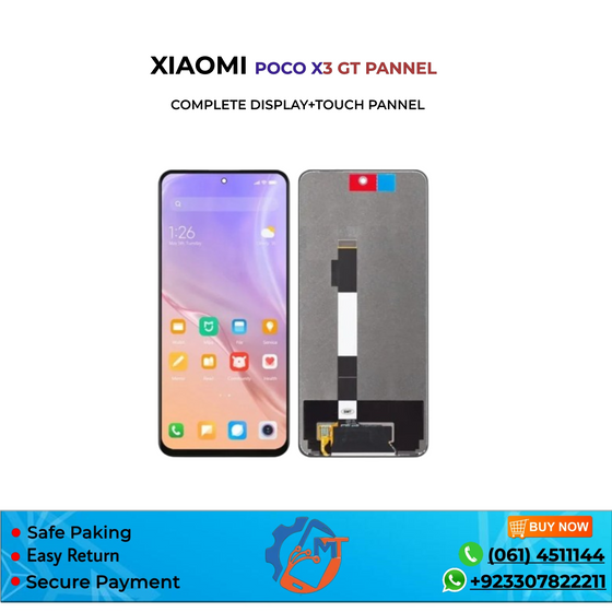 POCO X3 GT PANNEL BLACK