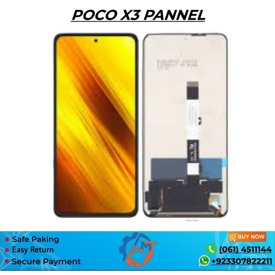 POCO X3/X3 PRO/NOTE 9 PRO (5G)/MI 10T LITE PANNEL BLACK