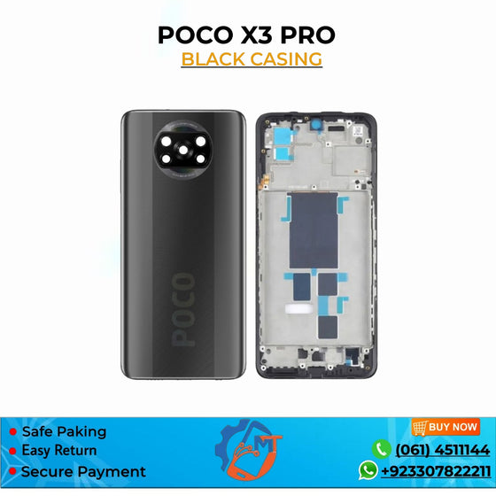 POCO X3 PRO CASING BLACK