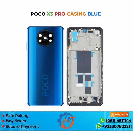 POCO X3 PRO CASING BLUE