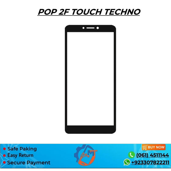 POP 2F TOUCH TECHNO BLACK