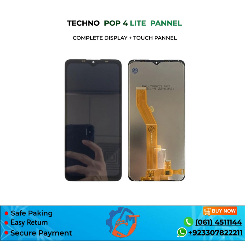 POP 4 LITE PANNEL BLACK