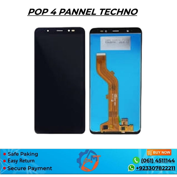 POP 4 PANNEL TECHNO BLACK