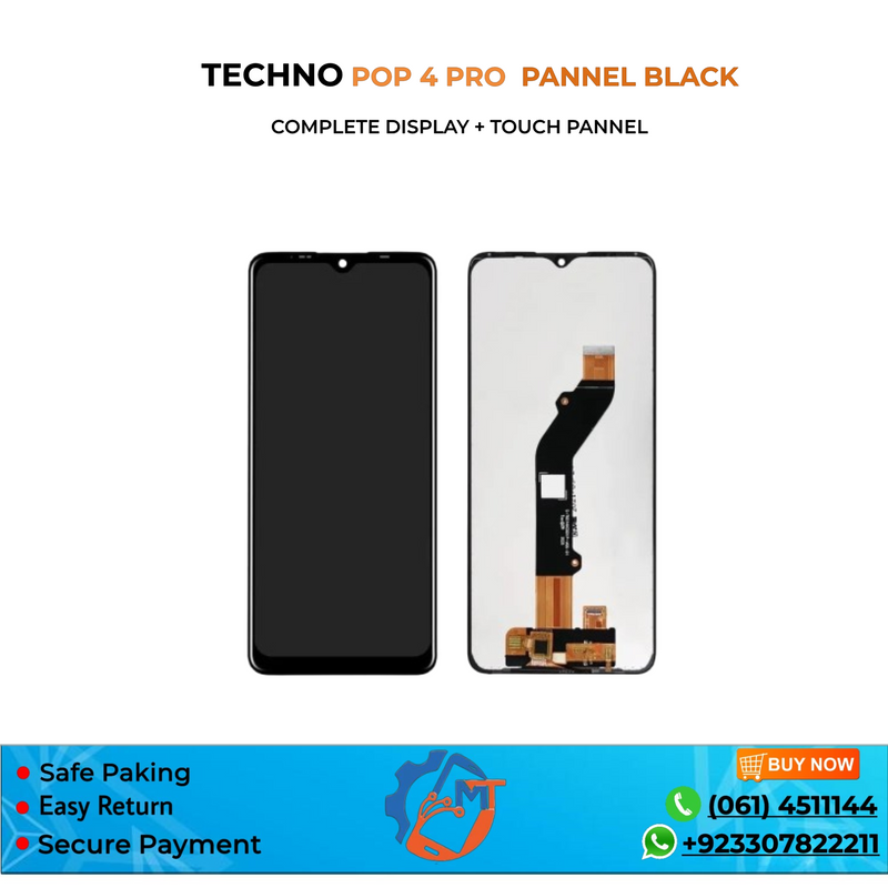 POP 4 PRO PANNEL BLACK