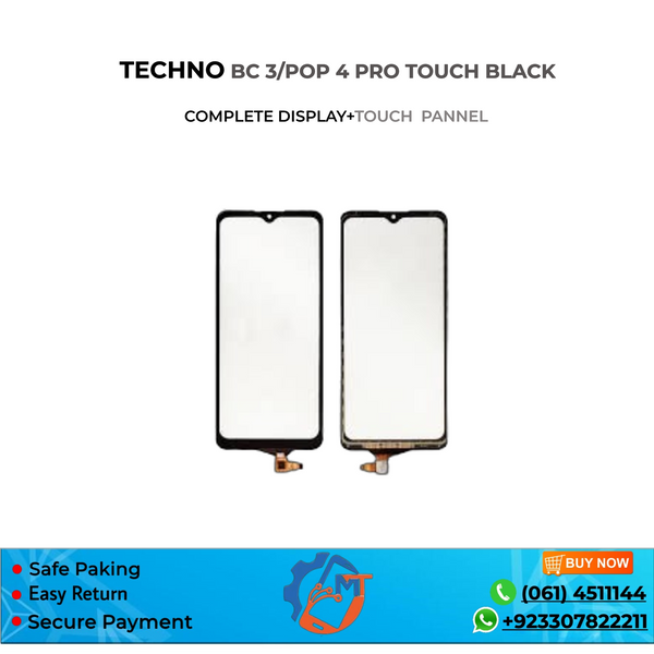 BC 3/POP 4 PRO TOUCH BLACK