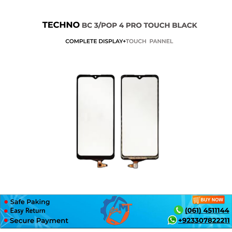 BC 3/POP 4 PRO TOUCH BLACK