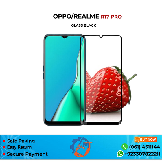 R17 PRO GLASS OPPO BLACK