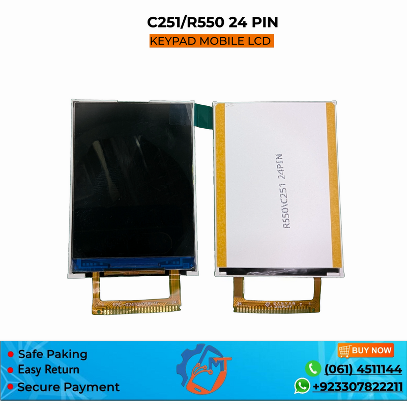 C251/R550 24PIN LCD