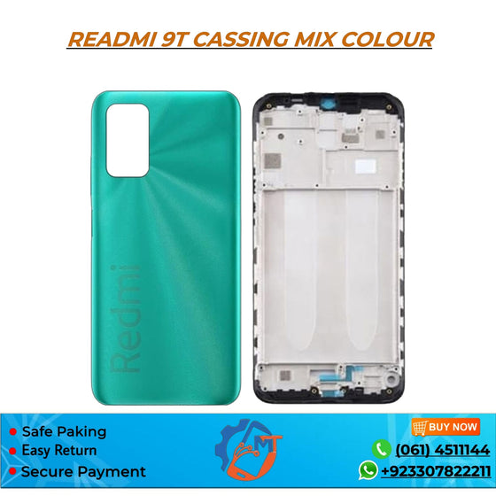 REDMI 9T CASING MIX COLOUR