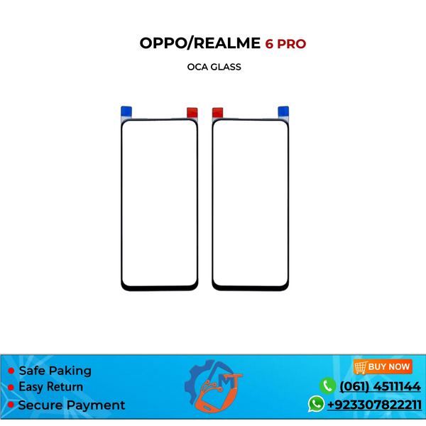 REALME 6 PRO OCA GLASS