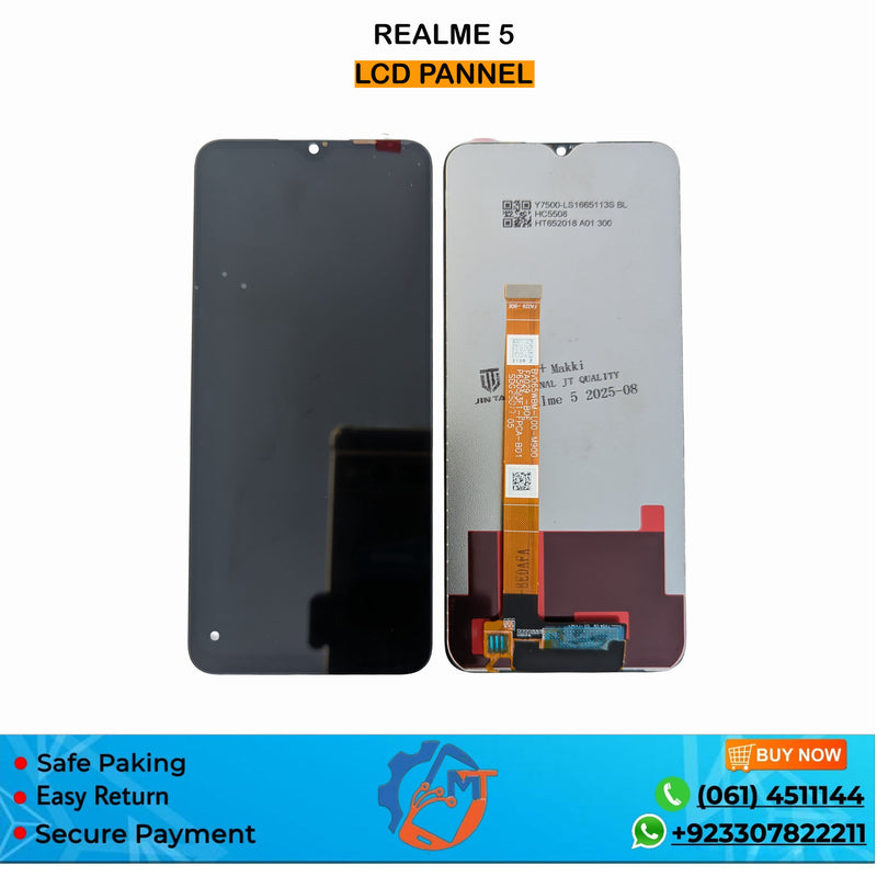 REALME 5/C3/A5/A9 2020/A31 2020 PANNEL BLACK