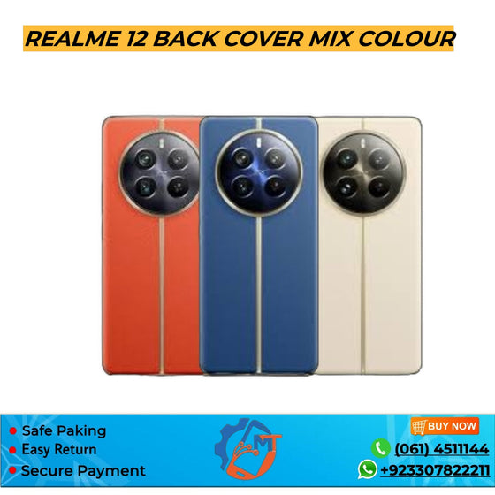 REALME 12 BACK COVER MIX COLOUR