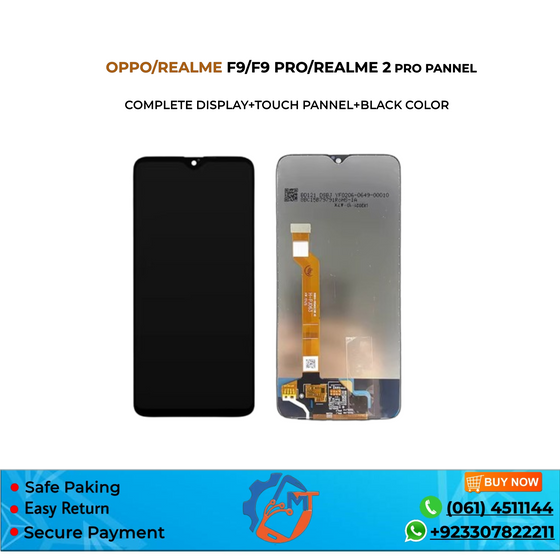 F9/F9 PRO/REALME 2 PRO PANNEL BLACK