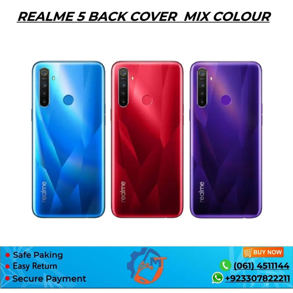 REALME 5 BACK COVER PURPLE