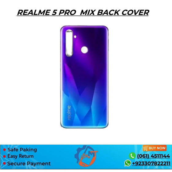 REALME 5 PRO BACK COVER PURPLE