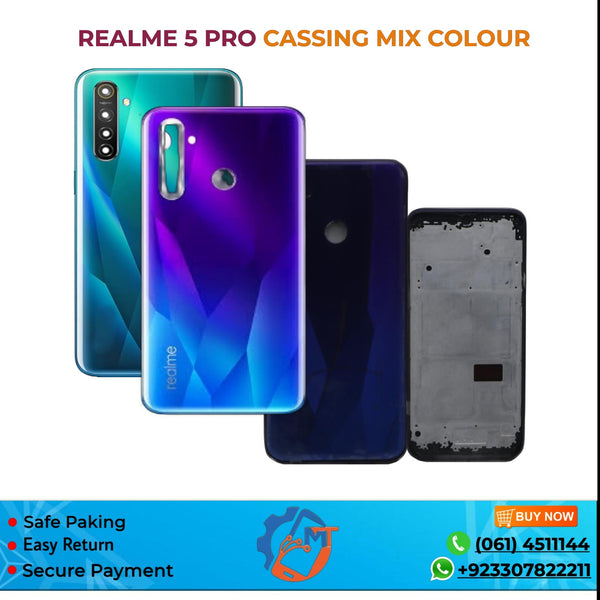 REALME 5 PRO CASING GREEN