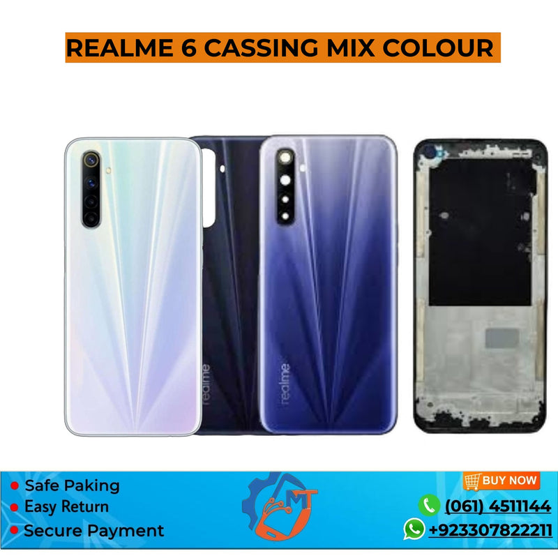 REALME 6 CASING BLACK