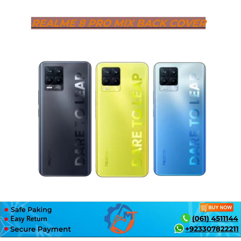REALME 8 PRO MIX COLOR BACK COVER