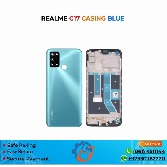 REALME C17 CASING OPPO BLUE