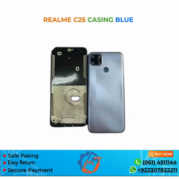 REALME C25 CASING SILVER