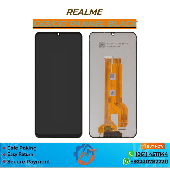 REALME C63/C61 PANNEL BLACK