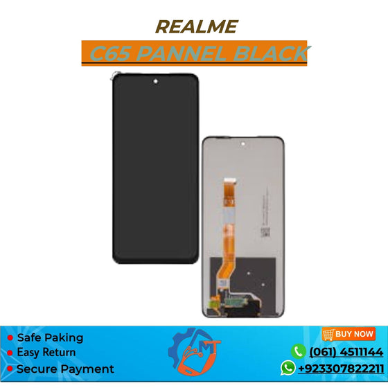 REALME C65 PANNEL BLACK SVC