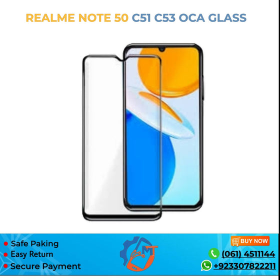 C51/C53/NOTE 50 OCA GLASS