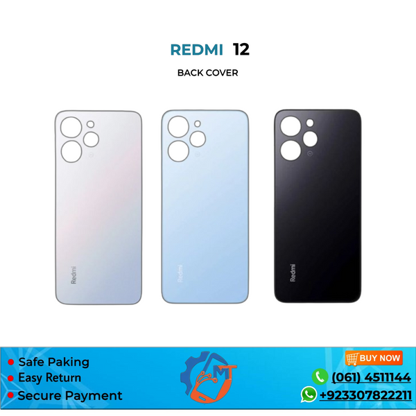 REDMI 12 BACK COVER MIX COLOUR
