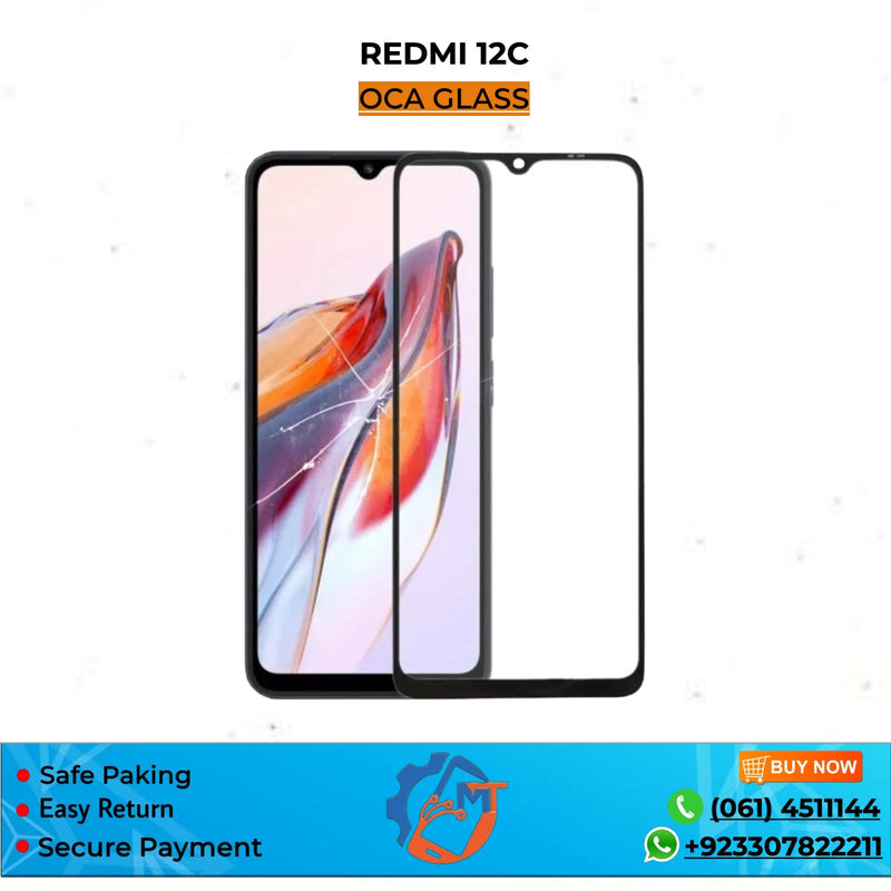 REDMI 12C OCA GLASS MI