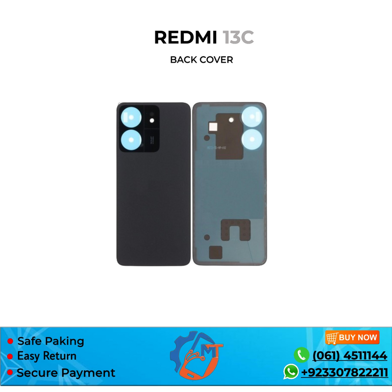 REDMI 13C BACK COVER MIX COLOUR