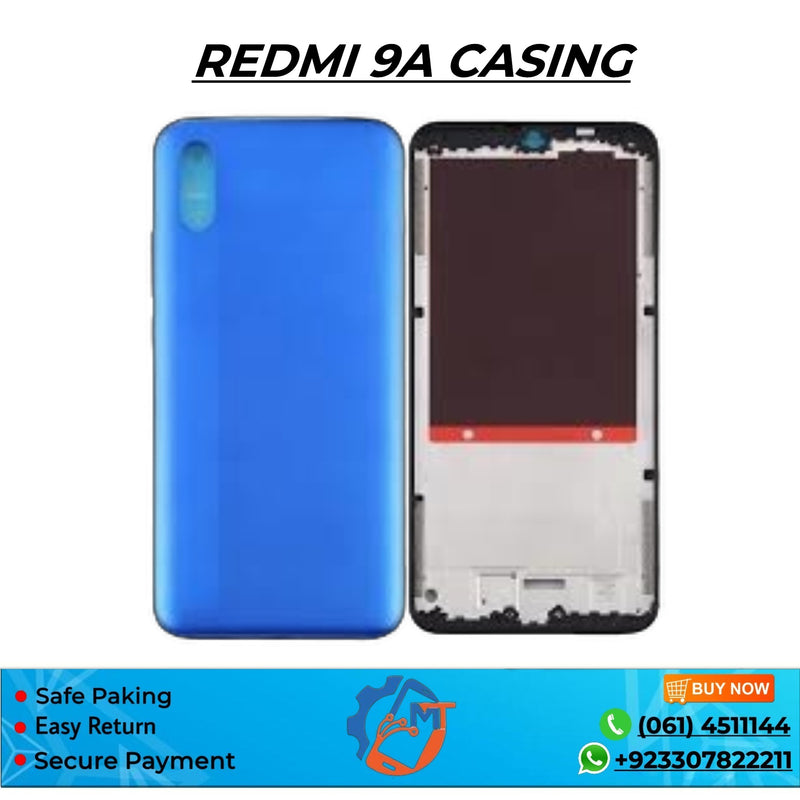 REDMI 9A CASING (MI) BLACK