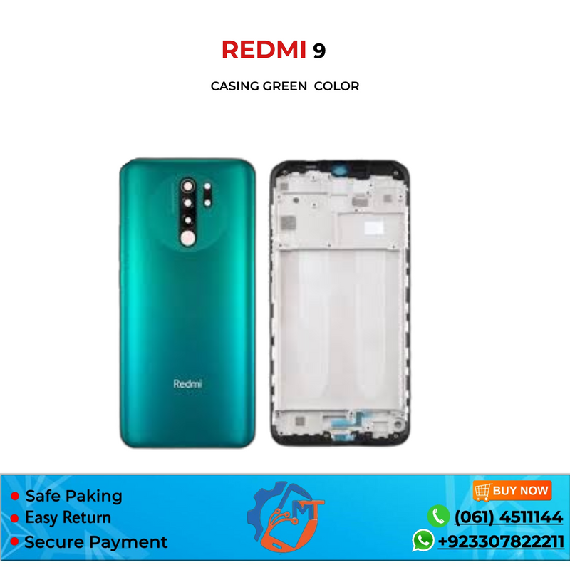 REDMI 9 CASING (MI) GRAY