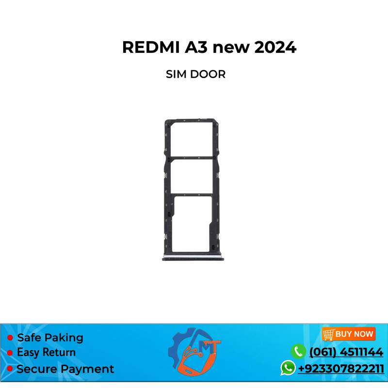 REDMI A3 NEW SIM DOOR
