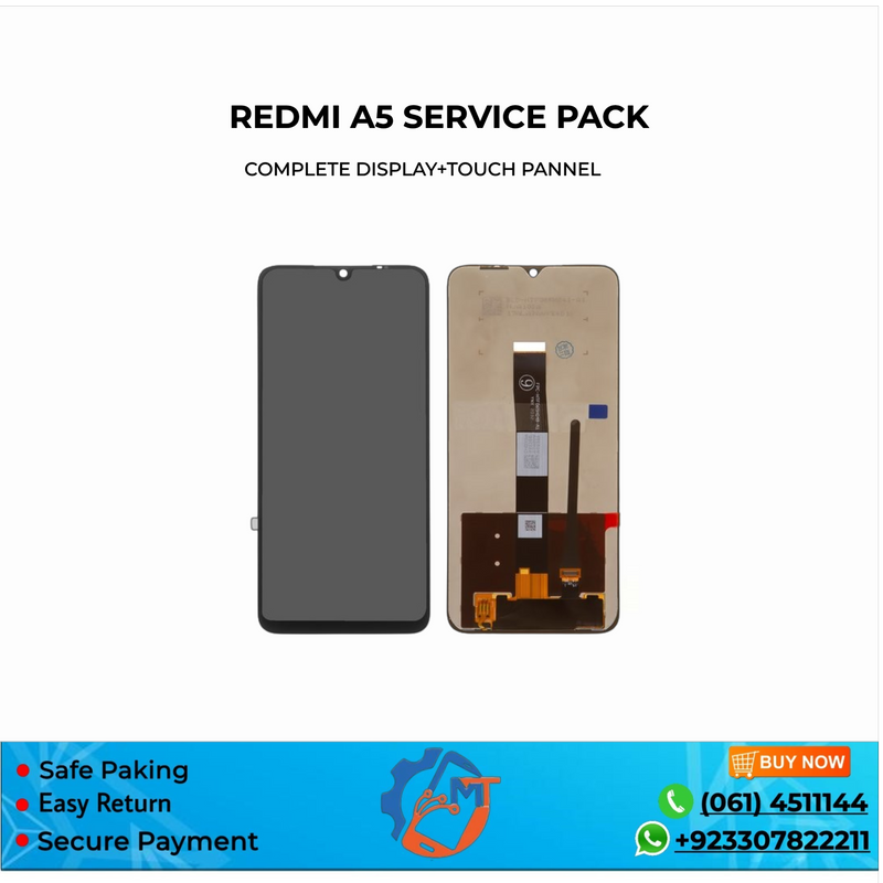 REDMI A5 PANNEL BLACK SVC
